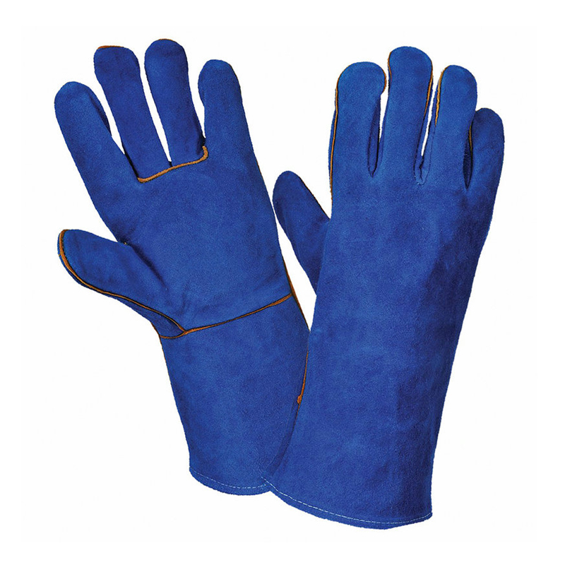LG010 katad na welding manggas heat resistant protection guwantes