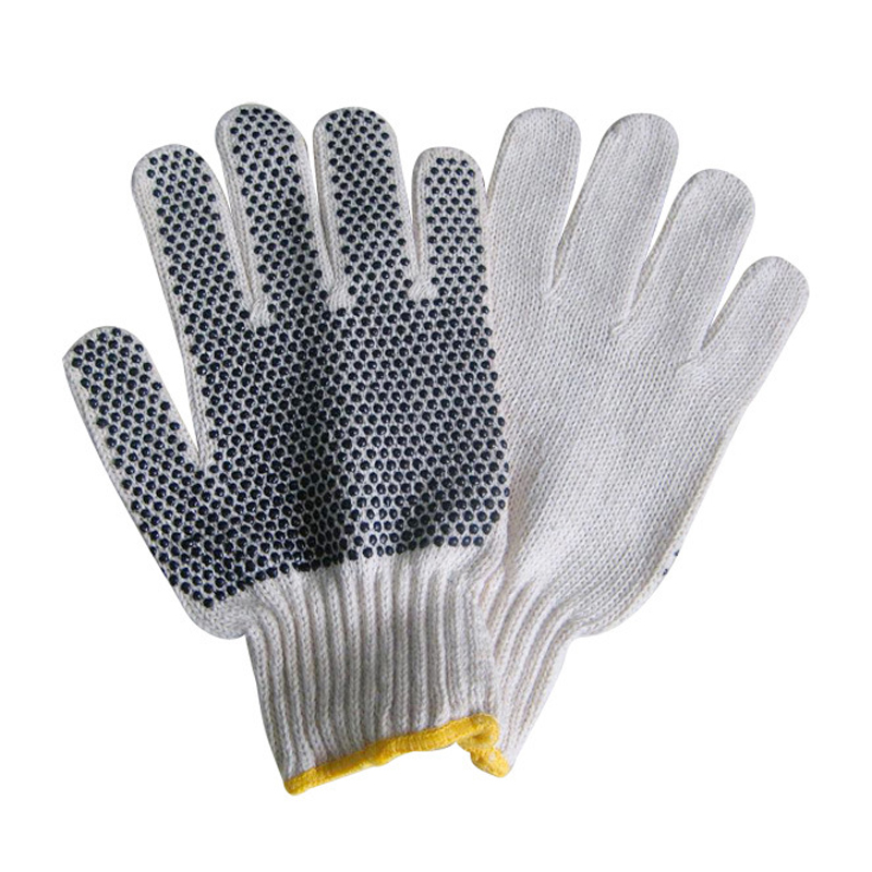 LG015 Non-Slip Palm PVC DOT Work Gloves