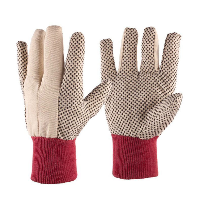 LG016 Paghahardin Non-Slip PVC Work Gloves