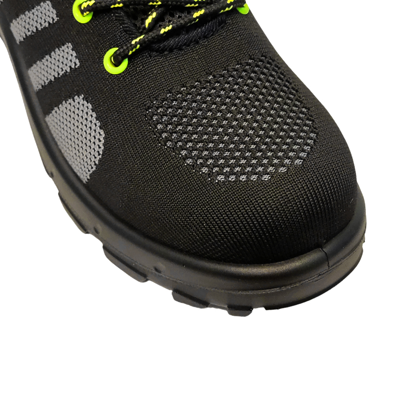 Ang SS401 ay nakamamanghang at non-slip flyknit na sapatos na pangkaligtasan Ang SS401 ay nakamamanghang at non-slip flyknit na sapatos na pangkaligtasan