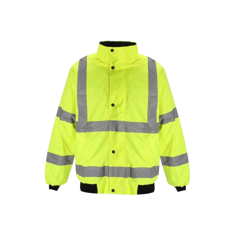 P03 Matibay na PU Coating Elastic Waistband Safety Work Jacket