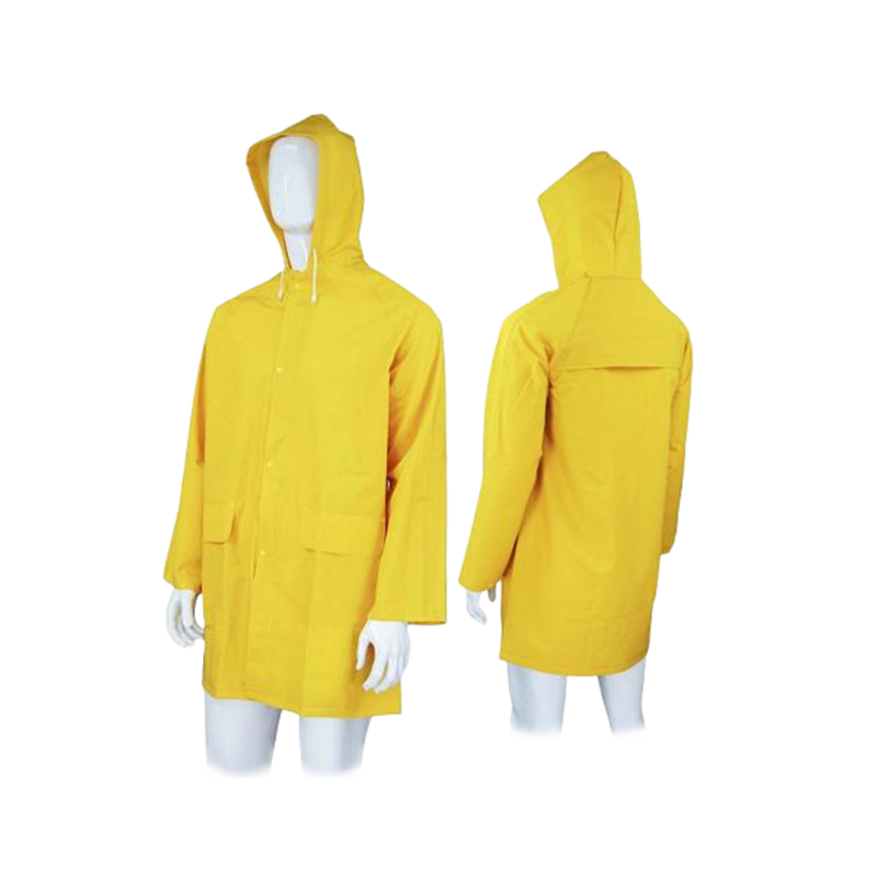 RC003 Windproof at Waterproof Heavy Duty PVC Work Protective Raincoat