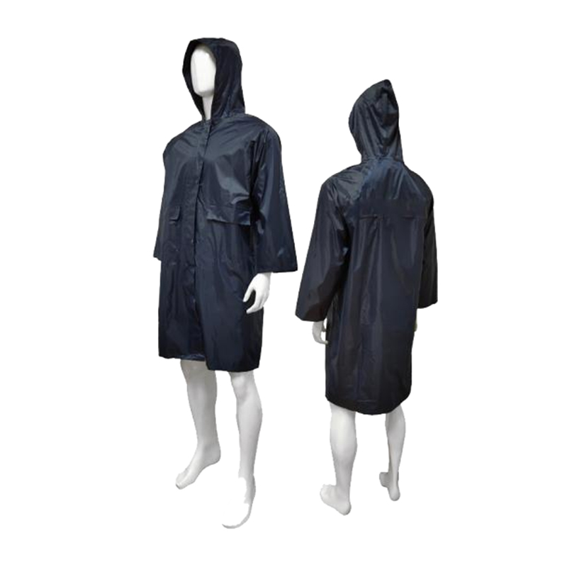 RC032 Mataas na Visibility Knee Length Protective Raincoat