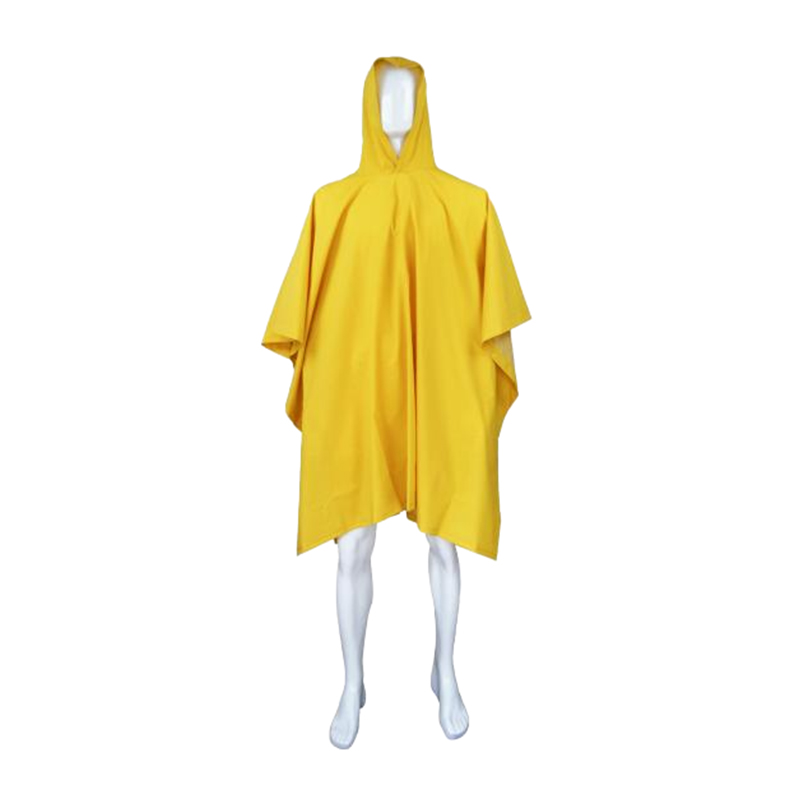 RC102 heat-sealed seam windproof at hindi tinatagusan ng tubig cape raincoat