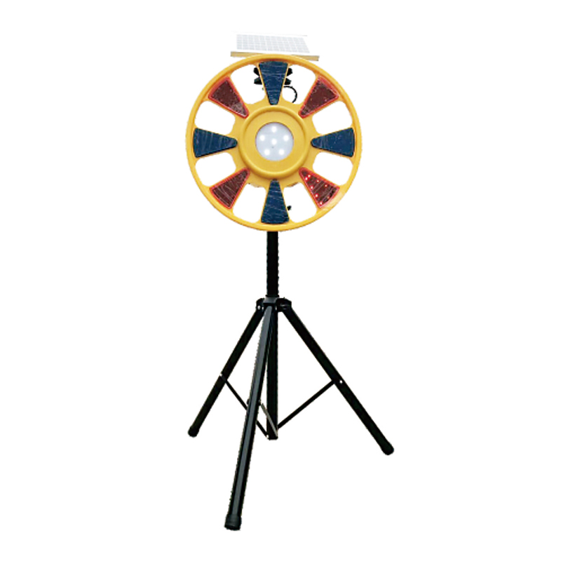 WL047 Solar Powered Circling Revolving Warning Light