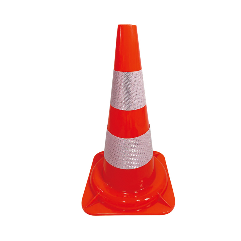 TC101 Pang-industriya na grade anti-fade at crack-resistant PVC traffic cone