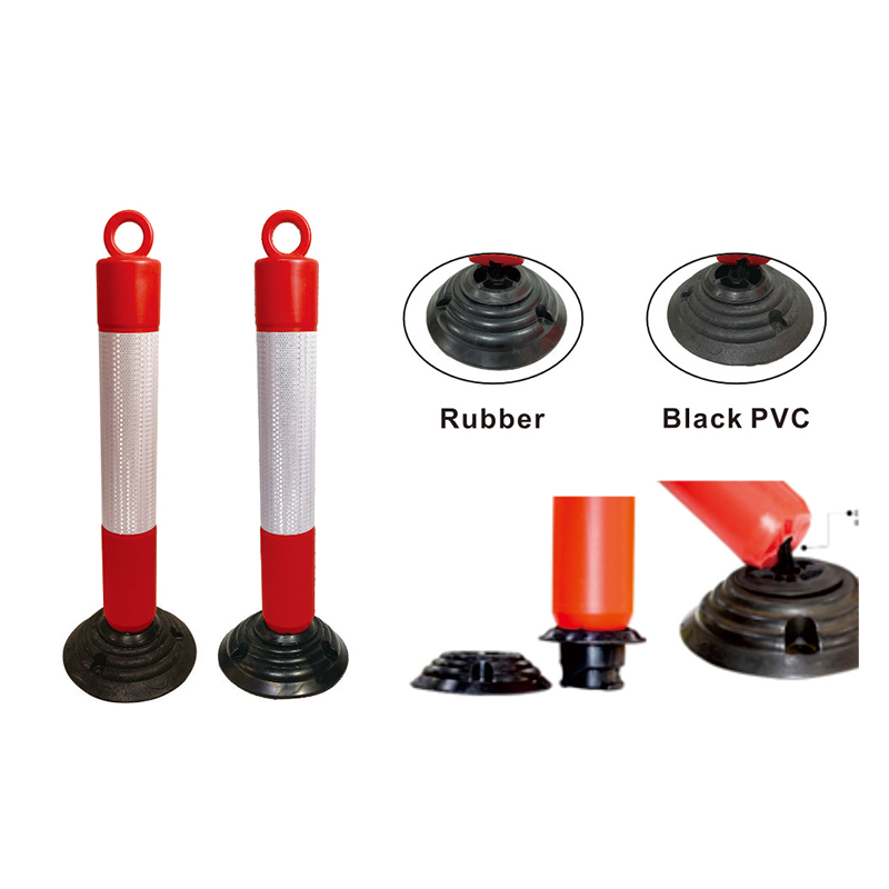 TS007 Malakas na Visibility Work Zone Warning Post